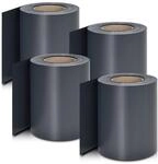 Juskys PVC Sichtschutzstreifen 4er Set Anthrazit