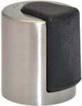 Wagner System T&uuml;rstopper mit Schraube Edelstahloptik &Oslash; 25 mm
