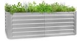 Blumfeldt High Grow Straight Hochbeet 200x60x100 cm 1200 L Stahl Rechteckig