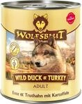 Wolfsblut Hunde-Nassfutter Wild Duck und Turkey Adult Ente und Truthahn mit Kart