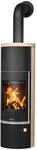 Justus Faro Aqua 2.0 Kaminofen Sandstein Schwarz-Beige 8,5 kW