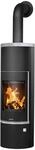 Justus Faro Aqua 2.0 Kaminofen Speckstein Schwarz-Grau 8,5 kW