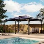 Sojag Pavillon Meridien 12 x 16 Anthrazit 365 cm x 485 cm x 270 cm