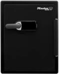 Master Lock Alarmtresor LFW205TWC Feuer- und Wasserbest&auml;ndig Schwarz-Grau 56,5,