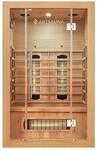 Artsauna Infrarotkabine Kiruna120 mit Dual Technologie und Hemlockholz
