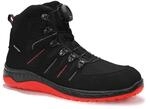 Elten Sicherheitsstiefel Maddox Boa Black-Red Mid Esd S3 Gr. 43