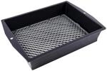 Westfalia XL Gartensieb 2 In 1 Anpassbar Schwarz Kunststoff
