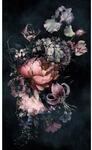 Sch&ouml;ner Wohnen Vliestapete 2 DD Floral Schwarz Rosa 270 x 159 cm FSC&reg;