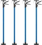 Tectake 4Er Set Teleskopst&uuml;tzen Stufenlos H&ouml;henverstellbar 115 &ndash; 290 cm 20 x 8
