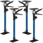 Tectake 4Er Set T&uuml;rspanner Stufenlos H&ouml;henverstellbar 51 115 cm 20 x 8 x 51 cm