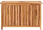 vidaXL Gartenbox Teak 90x50x58 cm Massivholz