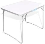 vidaXL Campingtisch Zusammenklappbar mit Metallrahmen 80 x 60 cm 41324