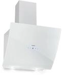 Klarstein Annabelle 60 Dunstabzugshaube Glas 595 m&sup3;/h Touch-Armatur Wei&szlig;