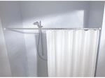 Kleine Wolke Federstange Chromfarbig 125 cm - 220 cm &oslash; 21 mm