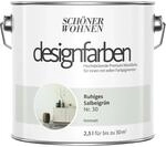 Sch&ouml;ner Wohnen Designfarben Ruhiges Salbeigr&uuml;n matt 2,5,