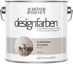 Sch&ouml;ner Wohnen Designfarben &Auml;sthetisches Betongrau matt 2,5,