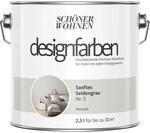 Sch&ouml;ner Wohnen Designfarben Sanftes Seidengrau matt 2,5,