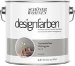 Sch&ouml;ner Wohnen Designfarben Dynamisches Platingrau matt 2,5,
