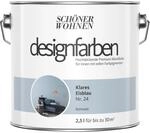 Sch&ouml;ner Wohnen Designfarben Klares Eisblau matt 2,5,