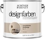 Sch&ouml;ner Wohnen Designfarben Gem&uuml;tliches Wollbeige matt 2,5,