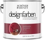 Sch&ouml;ner Wohnen Designfarben Gef&uuml;hlvolles Herzensrot matt 2,5,