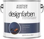 Sch&ouml;ner Wohnen Designfarben Unendliches Tiefseeblau matt 2,5,