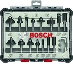 Bosch Fr&auml;ser-Set 15-teilig 8 mm