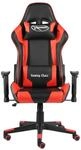 vidaXL Gaming-Stuhl Drehbar Rot PVC