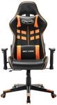 vidaXL Gaming-Stuhl Schwarz und Orange Kunstleder Modell 1