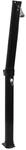 vidaXL Solardusche Klappbar Schwarz 214 cm 23 L 91719
