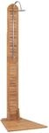 vidaXL Gartendusche Massivholz Teak 70x75x204 cm 44667