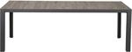 Siena Garden Gartentisch Silva Rechteckig Keramik Washed Grey 100 cm x 220 cm