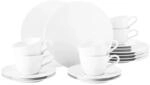 Seltmann Weiden Life Wei&szlig; Kaffeeservice 18-teilig