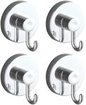 Wenko Vacuum-Loc Haken Chrom 4er Set 6,7 cm x 6 cm x 5 cm