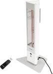 Vasner Infrarot-Standheizstrahler HeatTower Mini 1500 W Fernbedienung Wei&szlig;