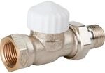 IMI Heimeier Thermostat-Ventilunterteil V-exact II Durchgang DN 15 Vernickelt