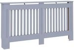vidaXL Heizk&ouml;rperverkleidung Anthrazit 152x19x81,5 cm MDF 288176