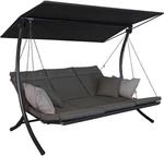 Angerer Hollywoodschaukel Swing Smart Olive 3-Sitzer