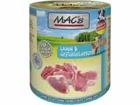 Mac's Hunde-Nassfutter Lamm und Geflügelherzen 800 g