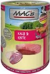 Mac's Hunde-Nassfutter Kalb und Ente 400 g
