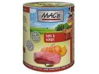 Mac's Hunde-Nassfutter Rind und Kürbis 400 g