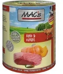 Mac's Hunde-Nassfutter Rind und K&uuml;rbis 400 g