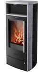 Fireplace Torino Kaminofen Speckstein Schwarz 6 kW mit Automatik