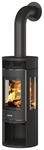 Justus Kaminofen Mino Trios 2.0 Stahl Schwarz mit Abdeckplatte 5 kW
