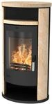 Fireplace Alicante Kaminofen Loticstone Schwarz 8 kW