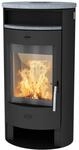 Fireplace Jakarta Kaminofen Speckstein Schwarz 6 kW