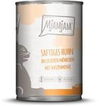 Mjamjam Nassfutter Saftiges Huhn an Leckeren M&ouml;hrchen 400 g