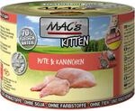 Mac's Katzen-Nassfutter Kitten Pute und Kaninchen 200 g