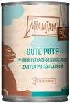 Mjamjam Katzen-Nassfutter Purer Fleischgenuss Gute Pute Pur 400 g