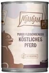 Mjamjam Katzen-Nassfutter Purer Fleischgenuss K&ouml;stliches Pferd Pur 400 g